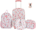Kids' 5 Piece Luggage Travel Set, Bunny