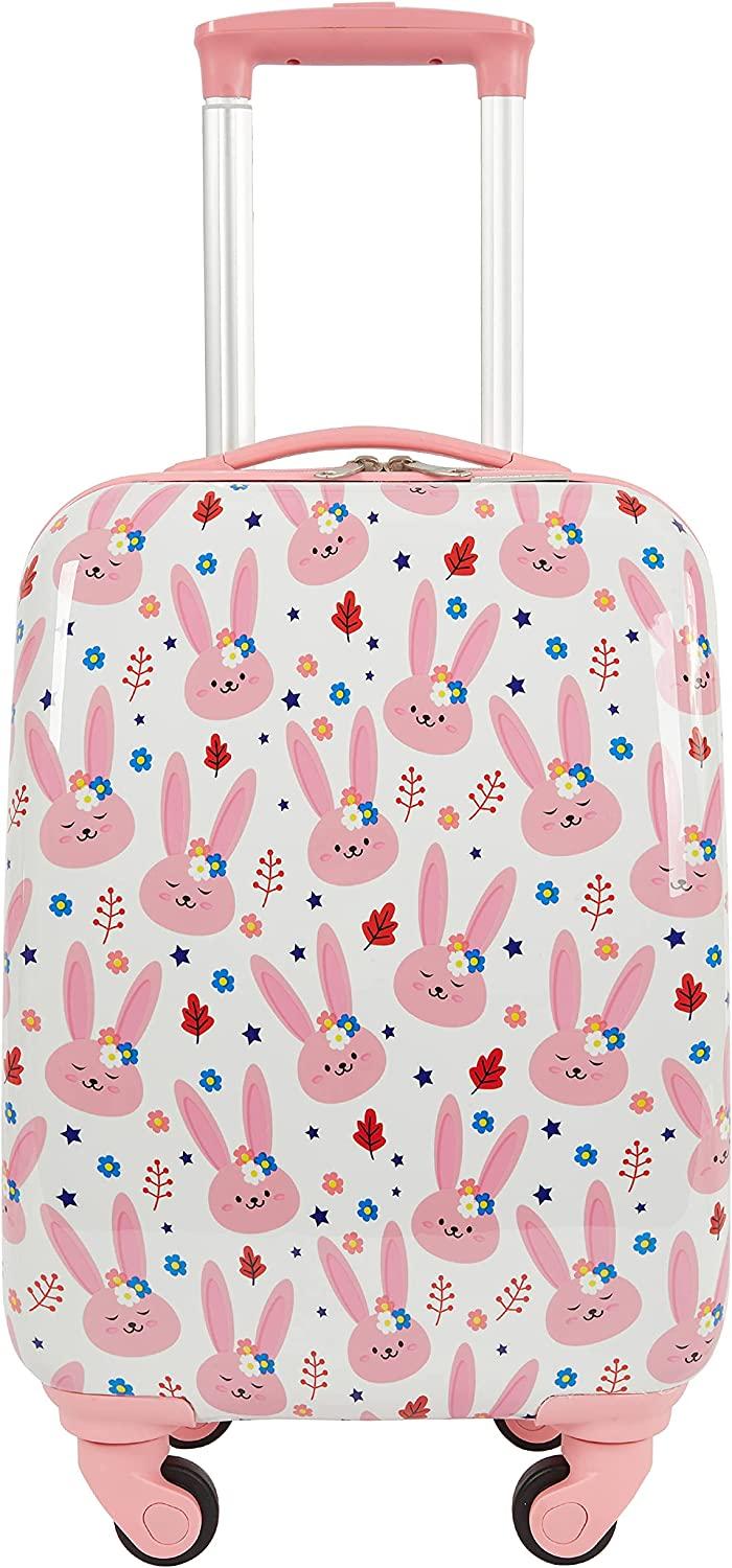Kids' 5 Piece Luggage Travel Set, Bunny