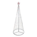 6' Red LED Lighted Show Cone Christmas Tree Outdoor Decoration