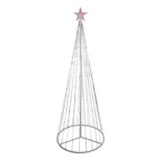 6' Red LED Lighted Show Cone Christmas Tree Outdoor Decoration