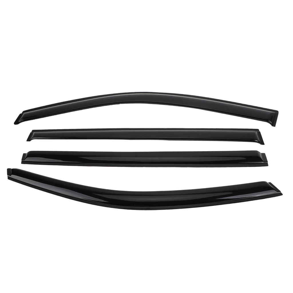 Car Window Sun Rain Guard Visors Kit 6PCS For Toyota Highlander 2014-2023 Generic