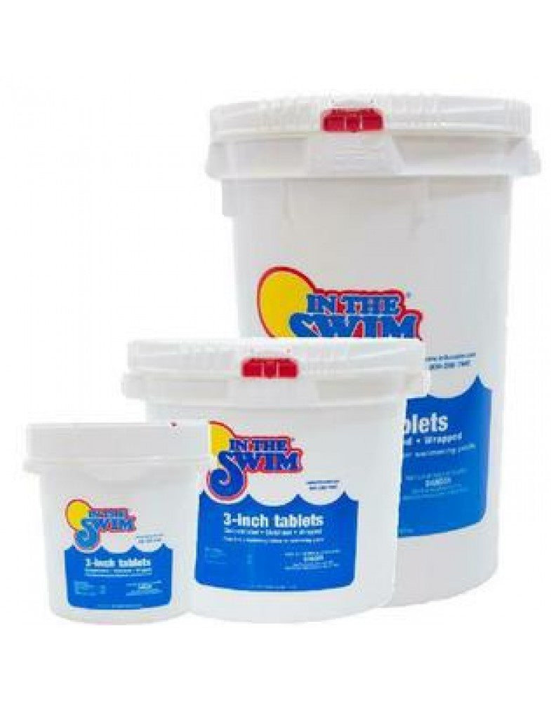 3" Inch Pool Chlorine Tablets - 50 Pounds