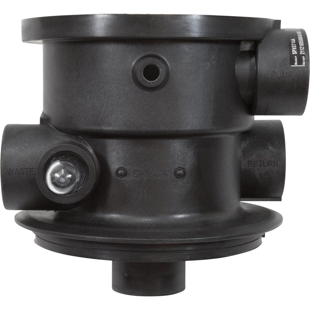 Hayward Body, Hayward SP0714T Vari-Flo Valve, with Sight Glass