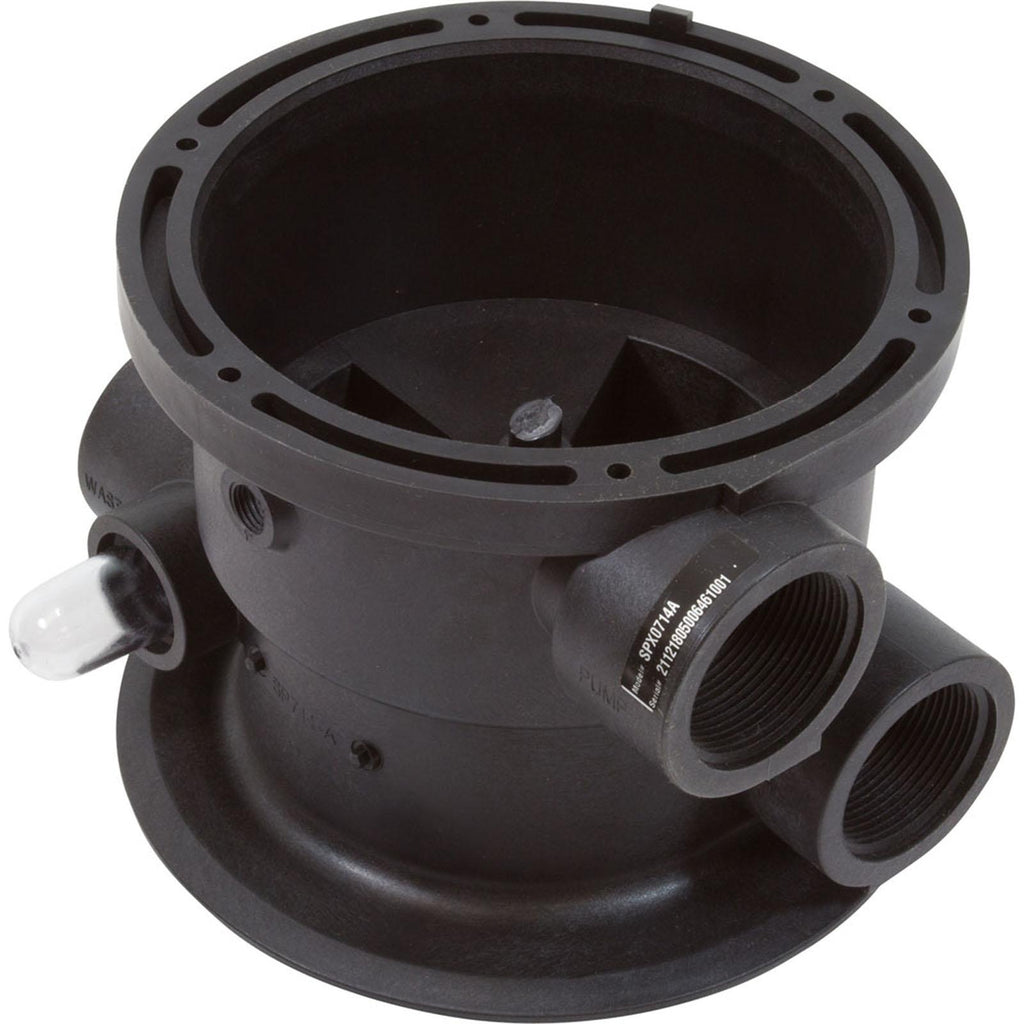 Hayward Body, Hayward SP0714T Vari-Flo Valve, with Sight Glass