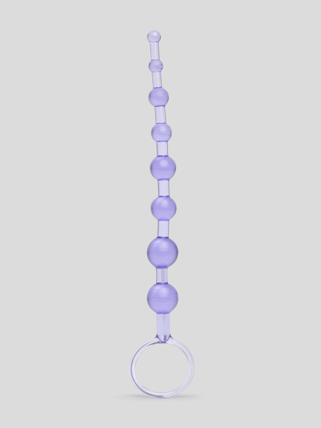 BASICS Anal Beads 8 Inch, Purple