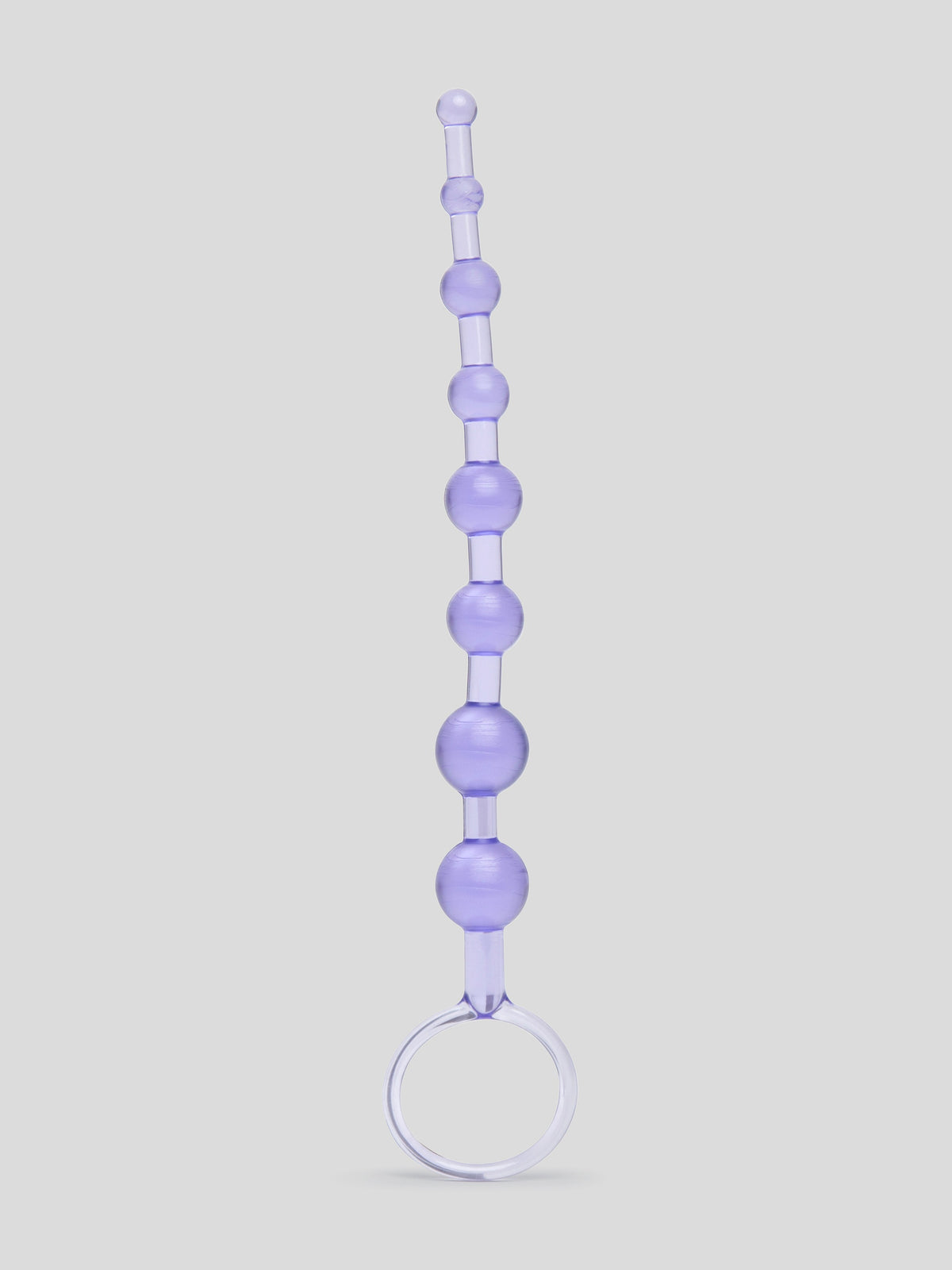 BASICS Anal Beads 8 Inch, Purple