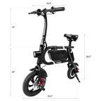 Swagtron Swag cycle Pro Pedal-Electric Scooter Rider