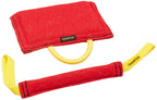 Dean &amp; Tyler 2-Piece Professional Training Bundle Set for Dogs with 1 Puppy Sve/1 French Linen Pocket Tug
