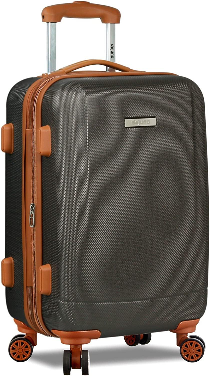 Legion Generation 3-pc Hardside Spinner TSA Combination Lock Luggage Set, Charcoal, 3-Piece
