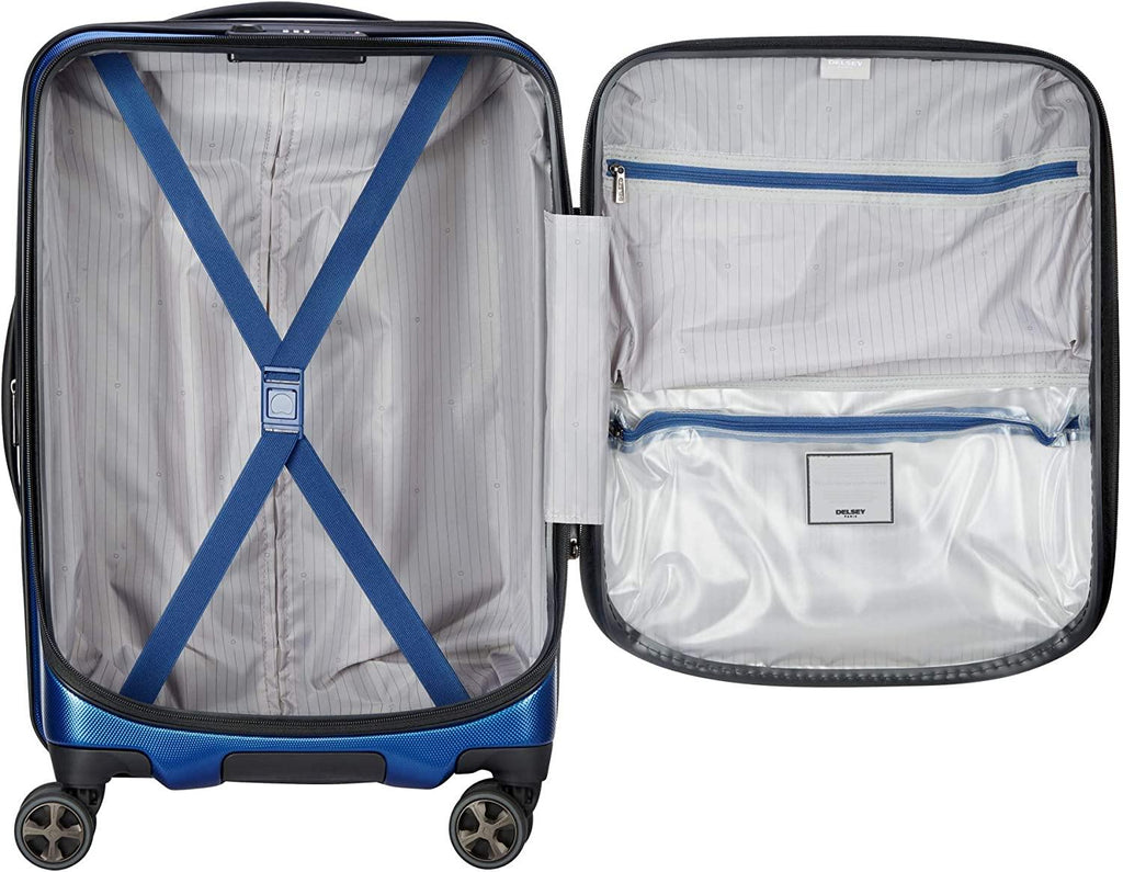 Cruise Lite Hardside 2.0 Expandable Luggage, Spinner Wheels, Blue, Carry-on 21 Inch