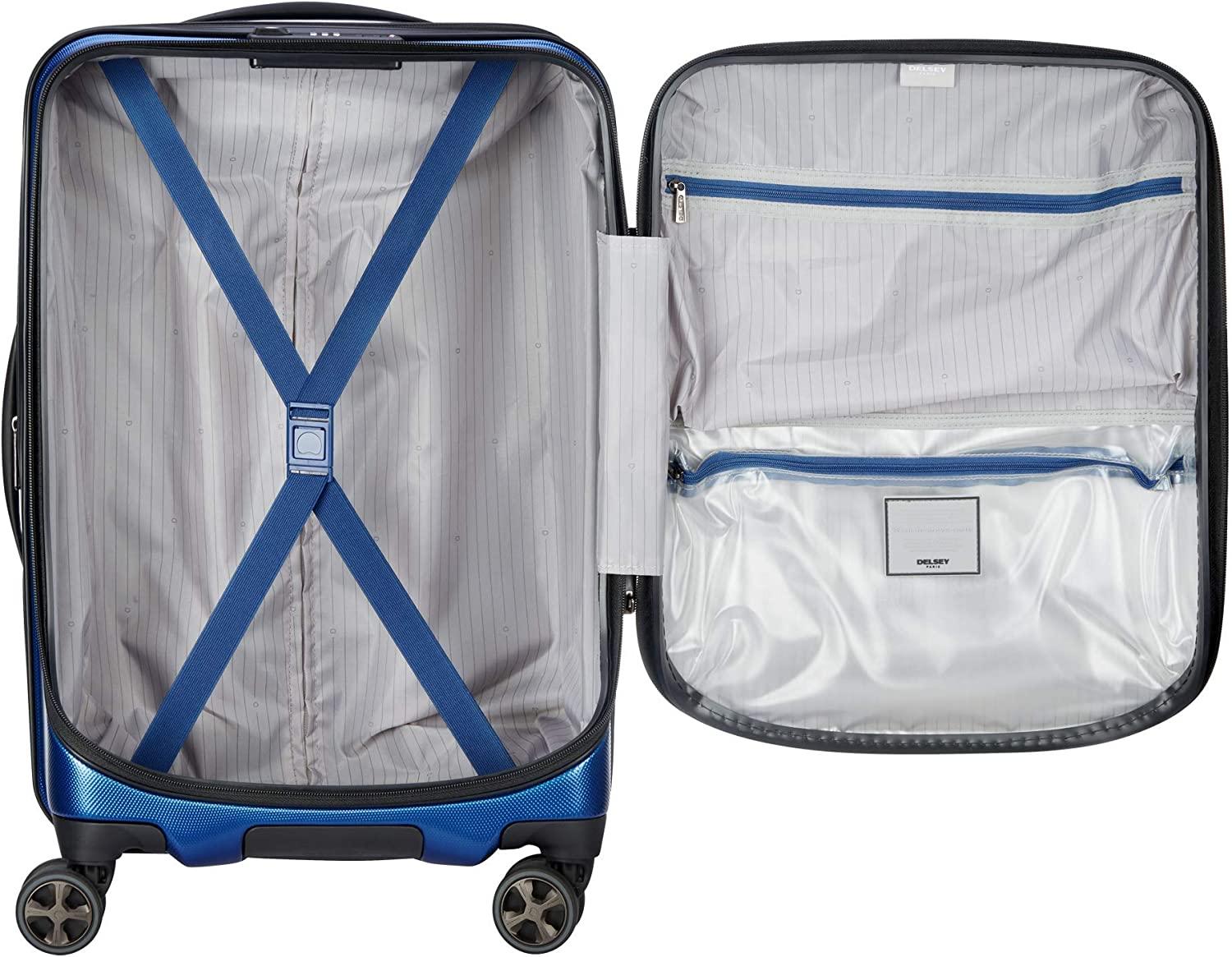 Cruise Lite Hardside 2.0 Expandable Luggage, Spinner Wheels, Blue, Carry-on 21 Inch