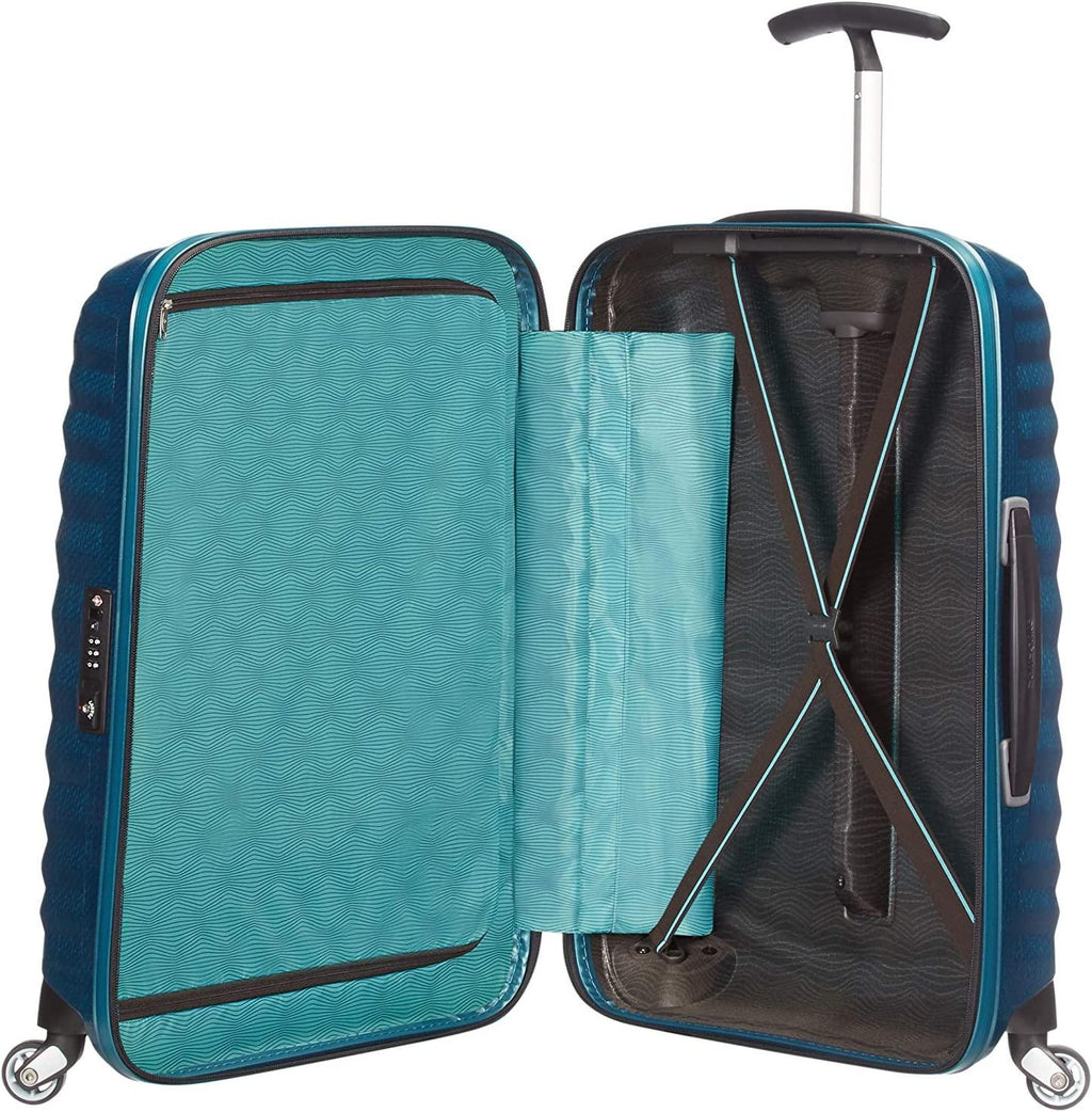 Lite-Shock Hand Luggage, 55 cm, 36 Liters, Petrol Blue