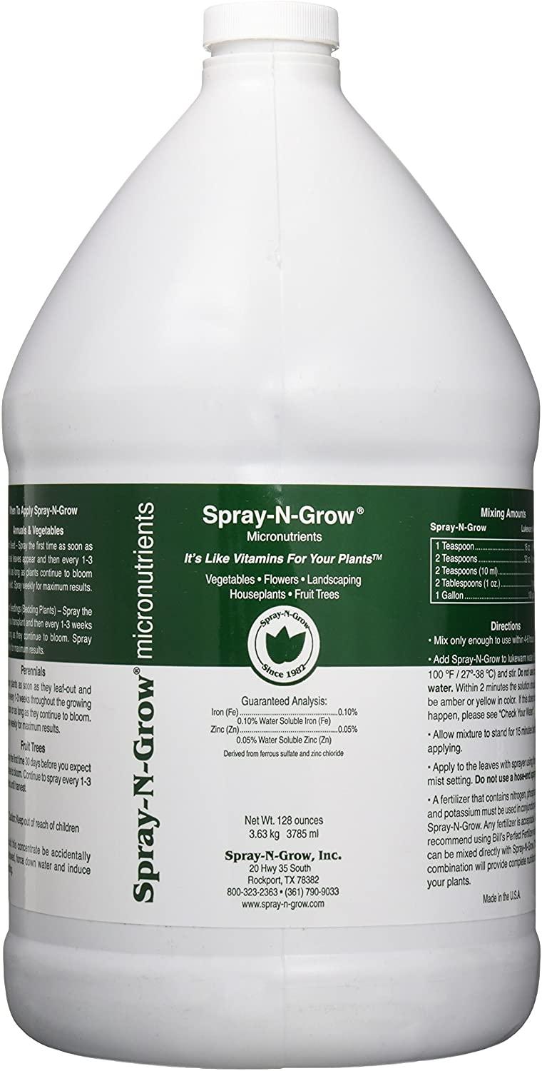 spray-n-grow spsng, 1 gal nutrient, white