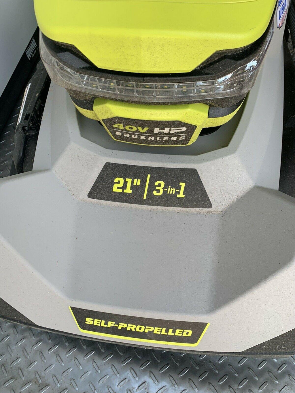 Self Propelled Lawn Mower 21 In. 40v Lithium-ion battery-RY401014US
