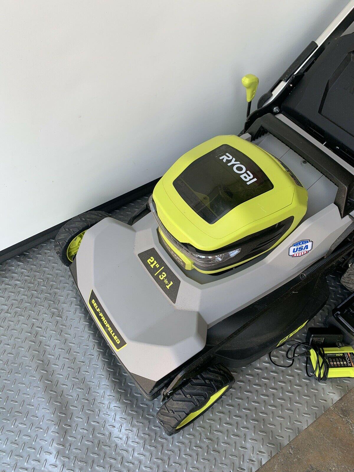 Self Propelled Lawn Mower 21 In. 40v Lithium-ion battery-RY401014US