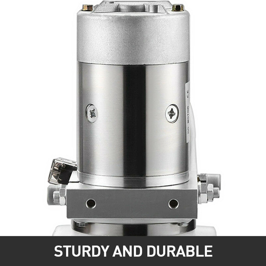 Double Acting Hydraulic Pump for Dump Trailers Kit - 12VDC - 6 Quart Reservoir