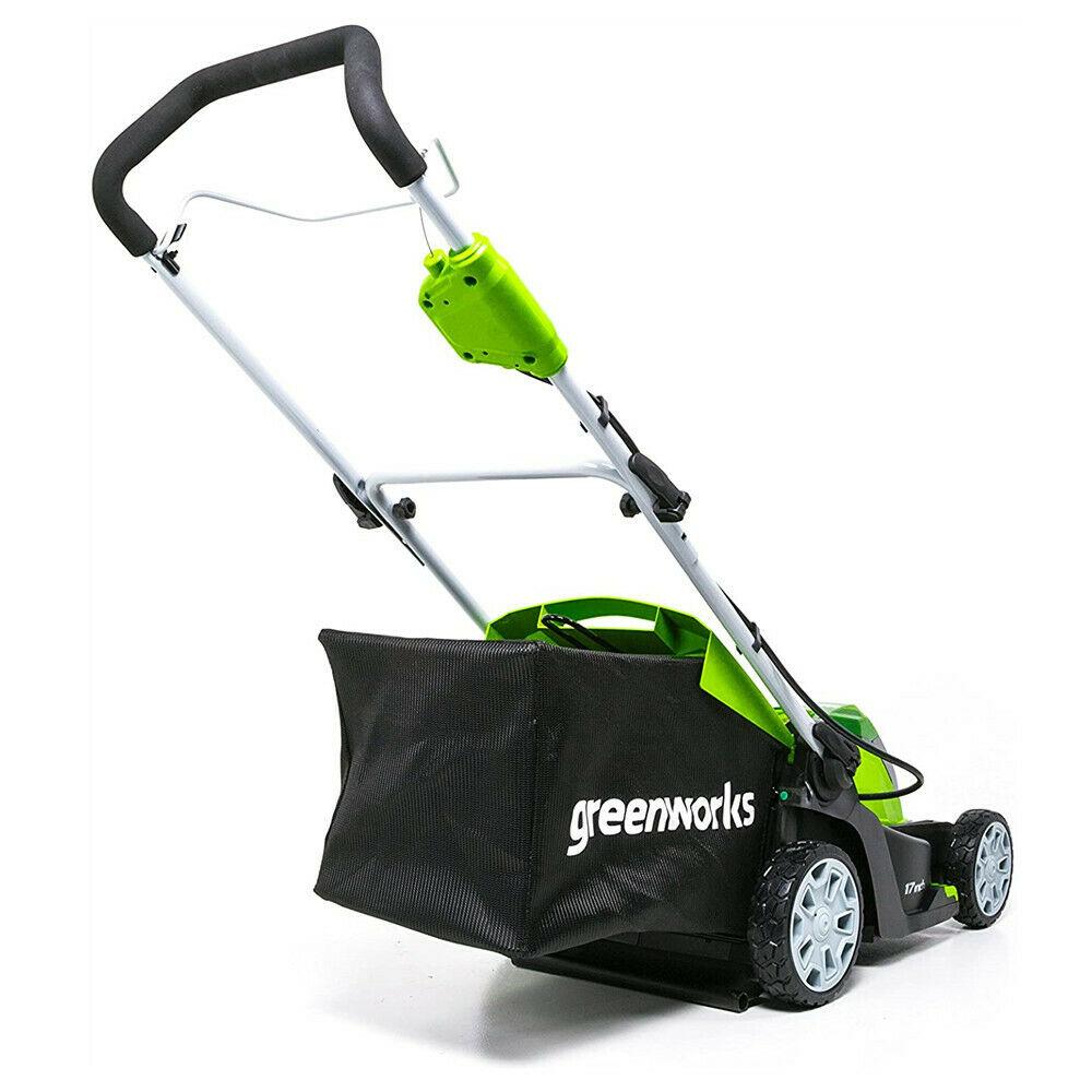Greenworsk 40V 4Ah Cordless Lawn Mower 17'' Metal Deck Height Adjustable Height