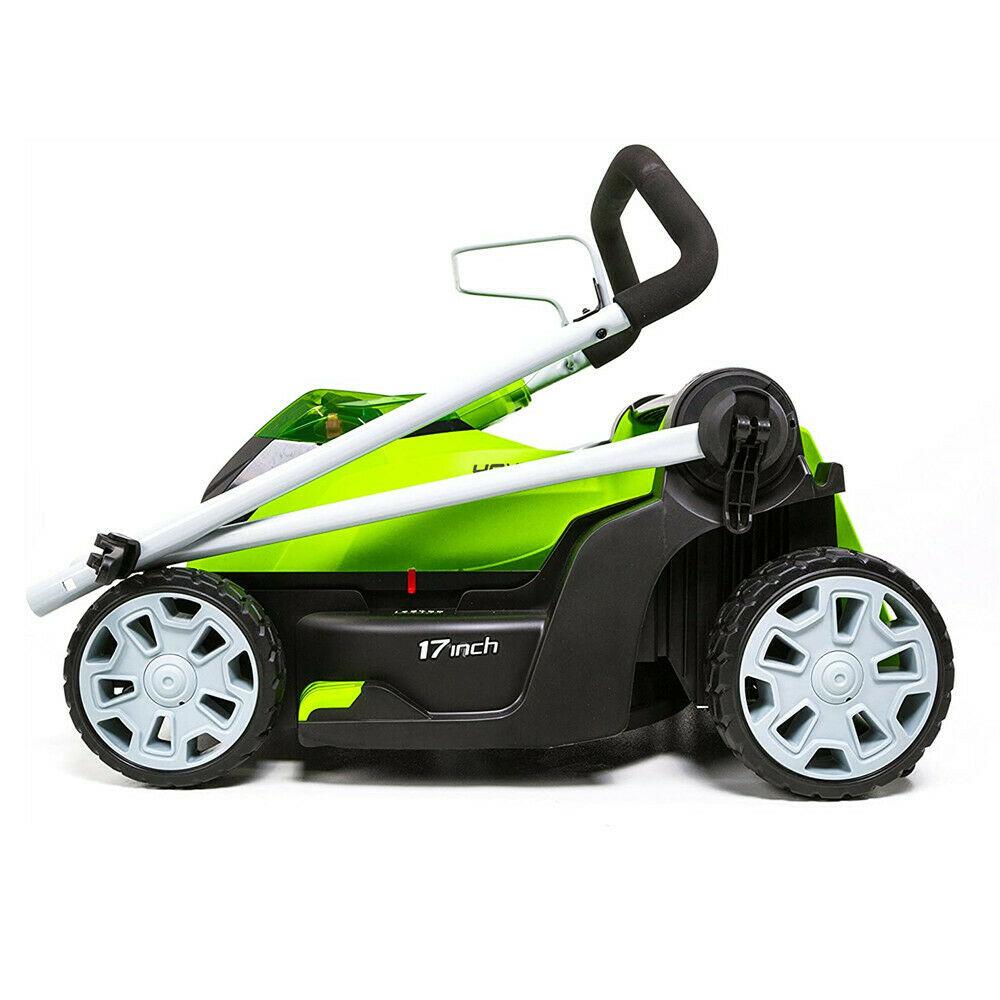 Greenworsk 40V 4Ah Cordless Lawn Mower 17'' Metal Deck Height Adjustable Height