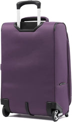 Skypro Lightweight Airline Size Carry On Luggage Trolley Suitcase (Orchid Purple, 22" Expandable Rollaboard)