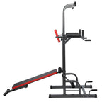 Haofy Pull閳ユ唹ps Bar, Multifunction Pull閳ユ唹p Frame Bracket with Foldable Supine Position Plate Fitness Equipment Fitness Trainer
