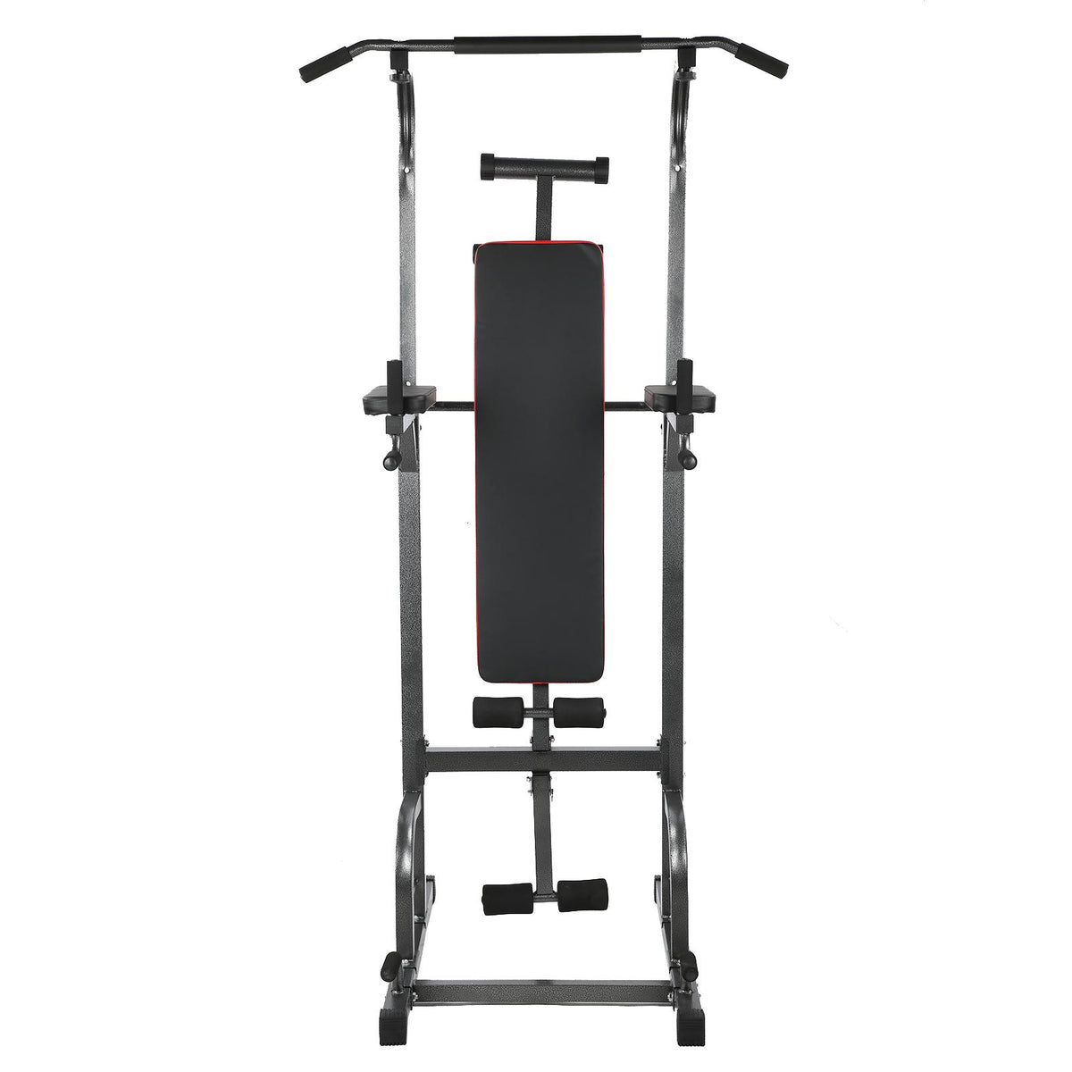 Haofy Fitness Trainer,Multifunction Pull閳ユ唹p Frame Bracket with Foldable Supine Position Plate Fitness Equipment,Pull閳ユ唹ps Bar