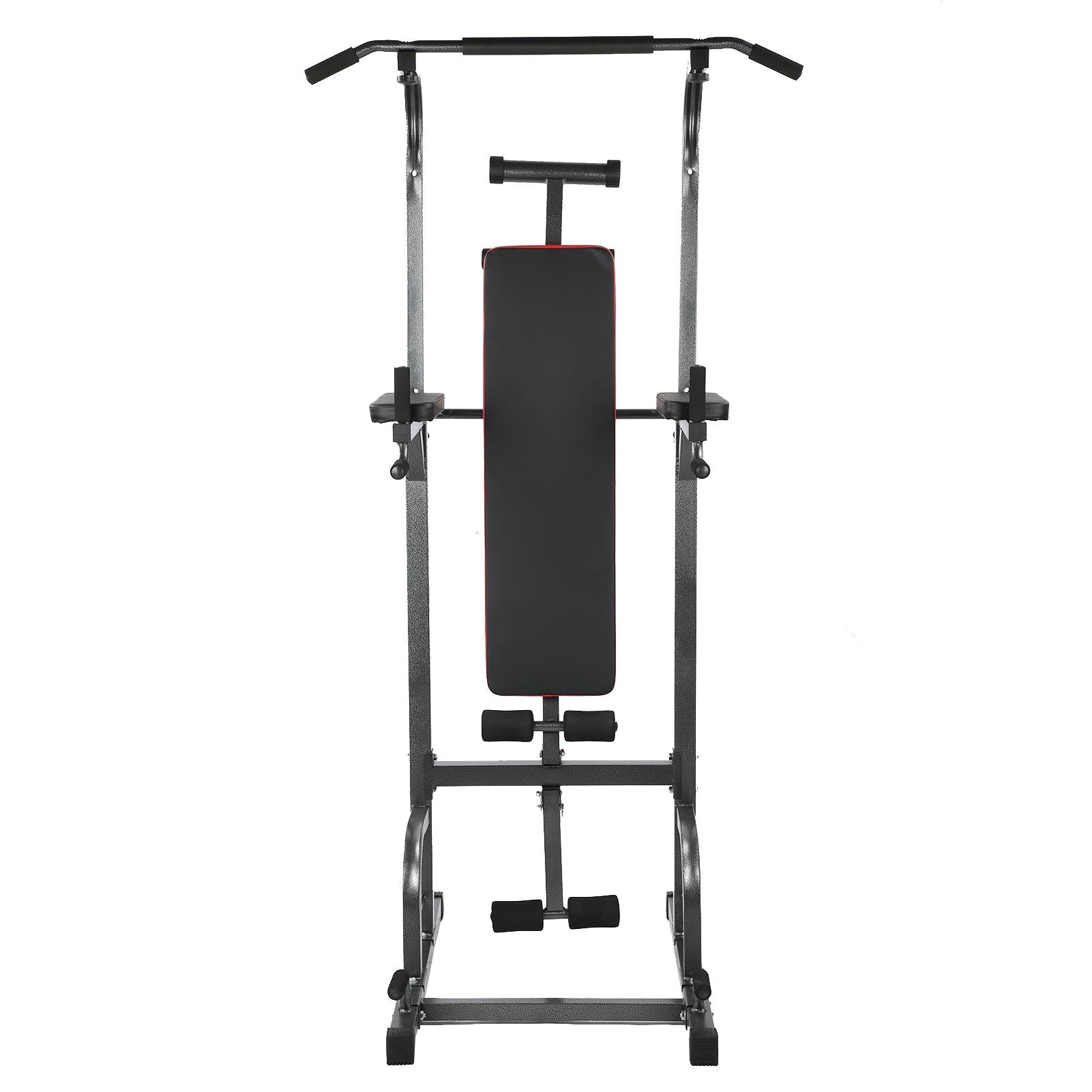 Wchiuoe Fitness Trainer,Multifunction Pull閳ユ唹p Frame Bracket with Foldable Supine Position Plate Fitness Equipment,Fitness Exerciser