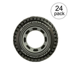 Inflatable Giant Tire Tube Raft Float For Pool Lake Ocean River (24 Pack)