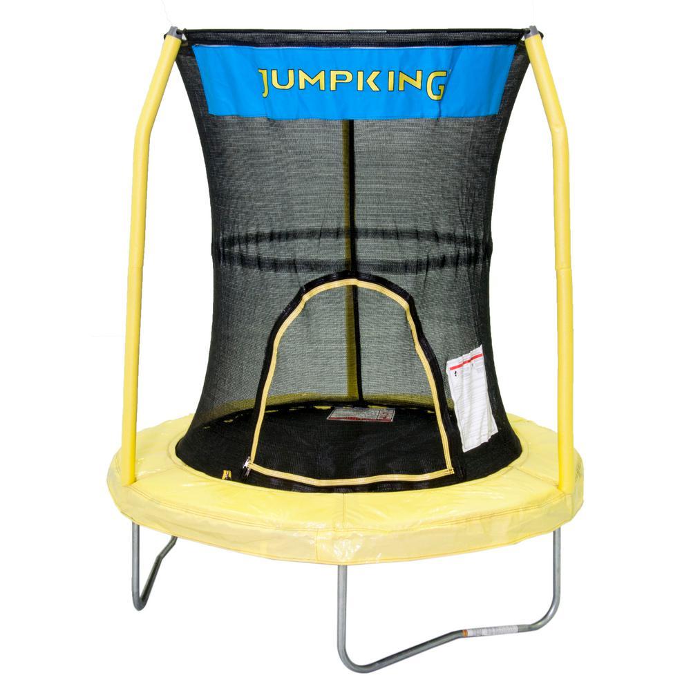 Bazoongi 55 in. Trampoline Enclosure Combo