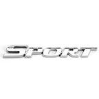 3D Metal Sport Logo Car Trunk Tailgate Emblem Badge Decal Sticker Silver Generic