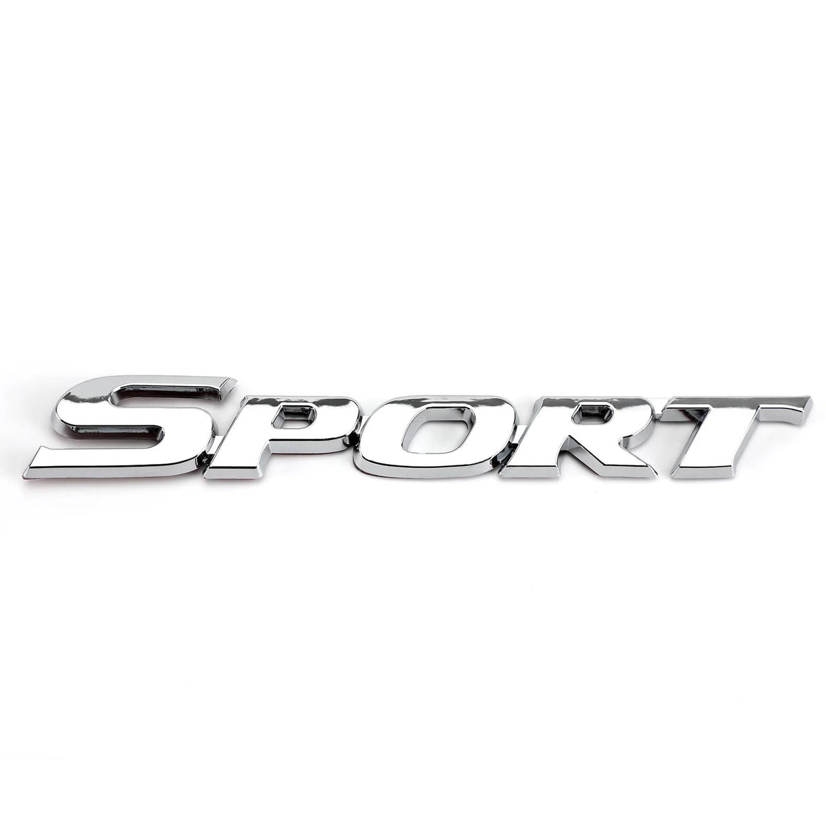 3D Metal Sport Logo Car Trunk Tailgate Emblem Badge Decal Sticker Silver Generic