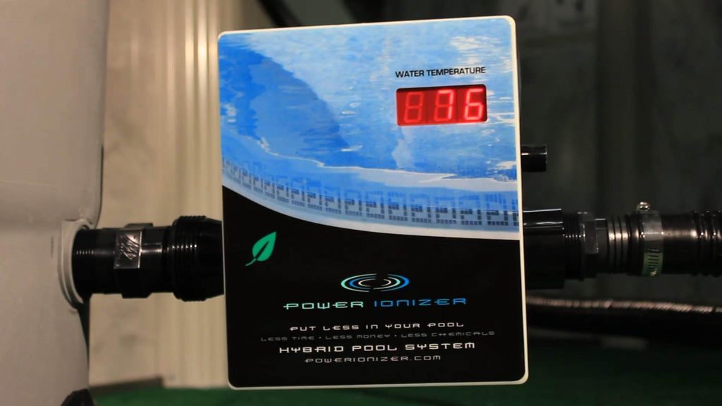 main access power ionizer hybrid swimming pool care sanitation system