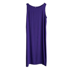 babakud retro solid loose summer bottoming sleeveless dress