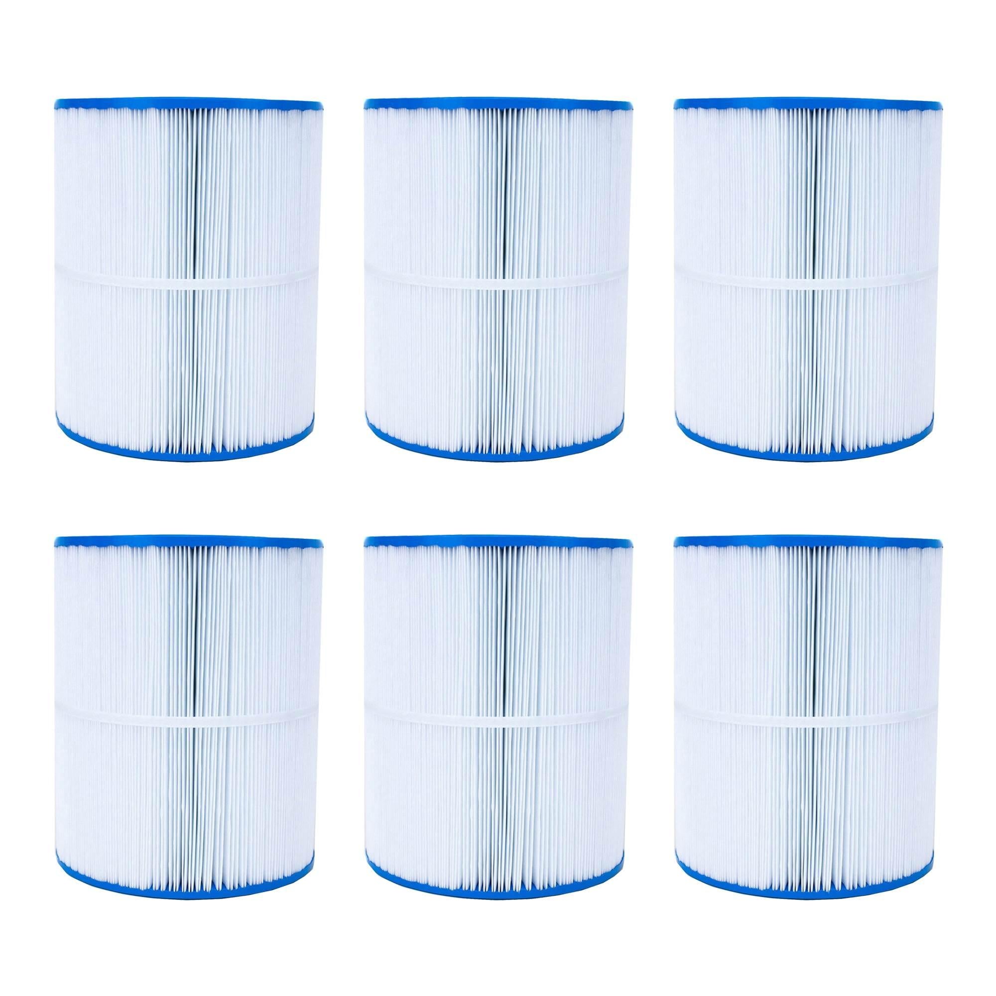 unicel c-8465 hot springs 65 sq. ft. replacement pool filter cartridge (6 pack)