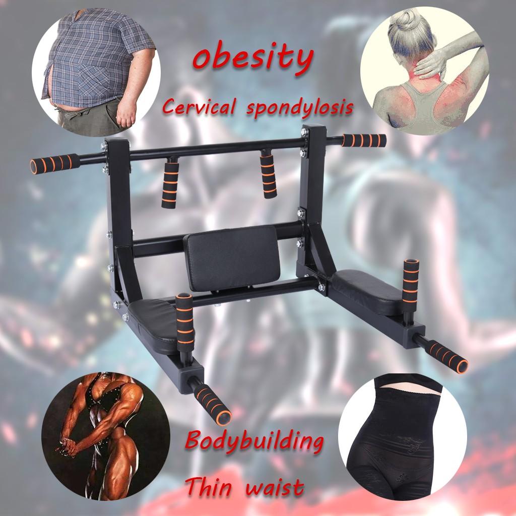 Gooray Multifunctional Wall-Mounted Pull Rod/Chin Up Rod, Indoor Home Gym Exercise