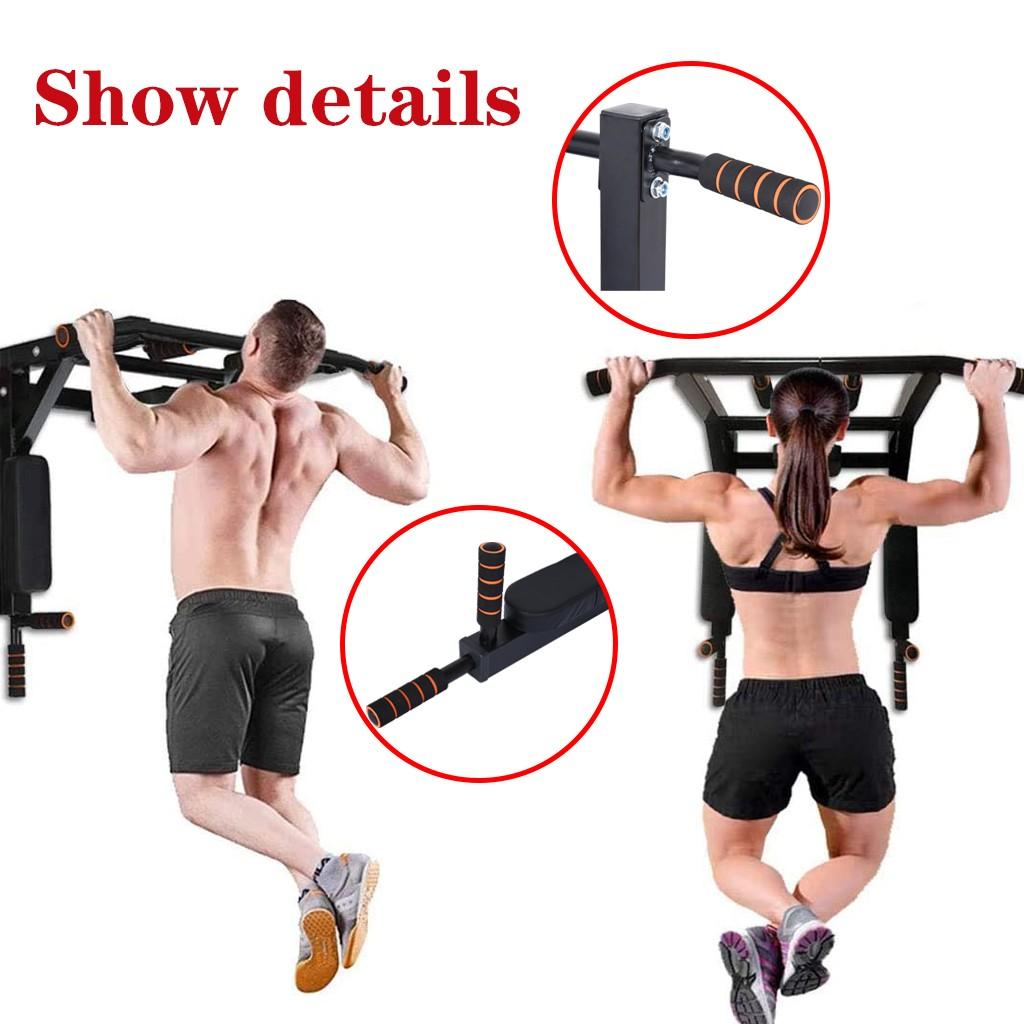 Gooray Multifunctional Wall-Mounted Pull Rod/Chin Up Rod, Indoor Home Gym Exercise