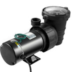 vevor 1.5hp swimming pool pump hayward 4980gph 115v in/above ground strainer