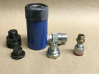 10 Ton Mini stubby Hydraulic Ram  2 - 1/4" stroke and extra saddle commercial