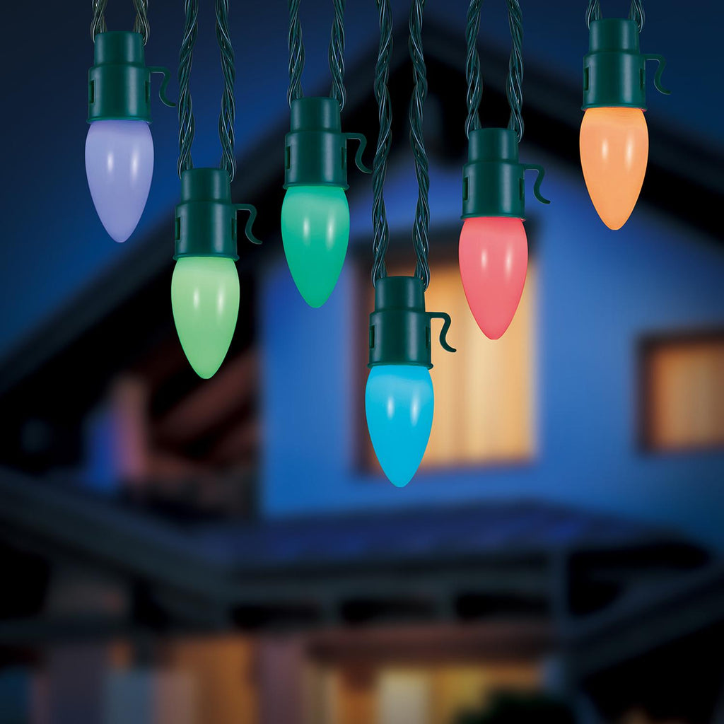 Home Heritage Rotating Tree Stand w/ Twinkly App Controlled RGB Lights