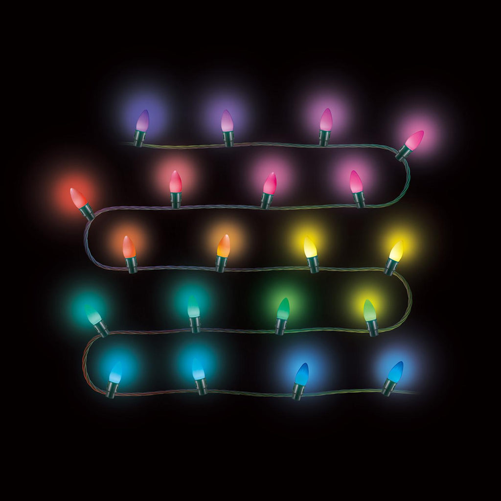 Home Heritage Rotating Tree Stand w/ Twinkly App Controlled RGB Lights