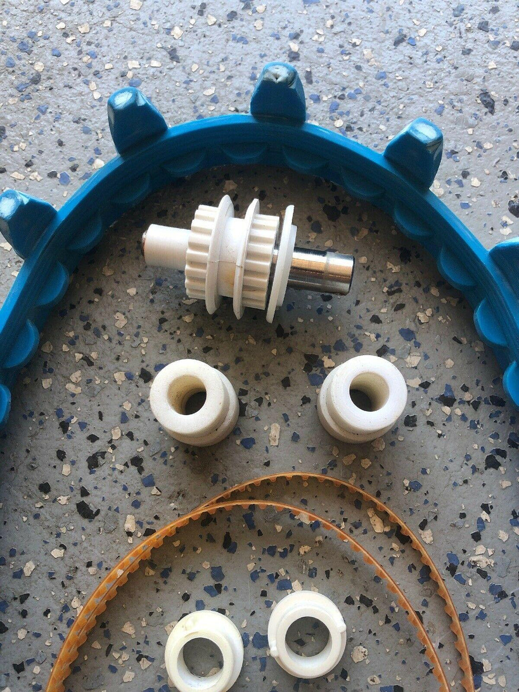 aquabot classic &amp; turbo complete repair kit parts - long pulley - 2012 and up