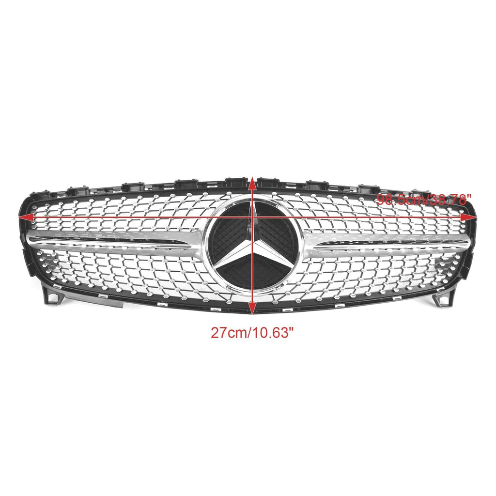2016-2023 Benz A-CLASS W176 Front Bumper Grille Diamond Grill Generic