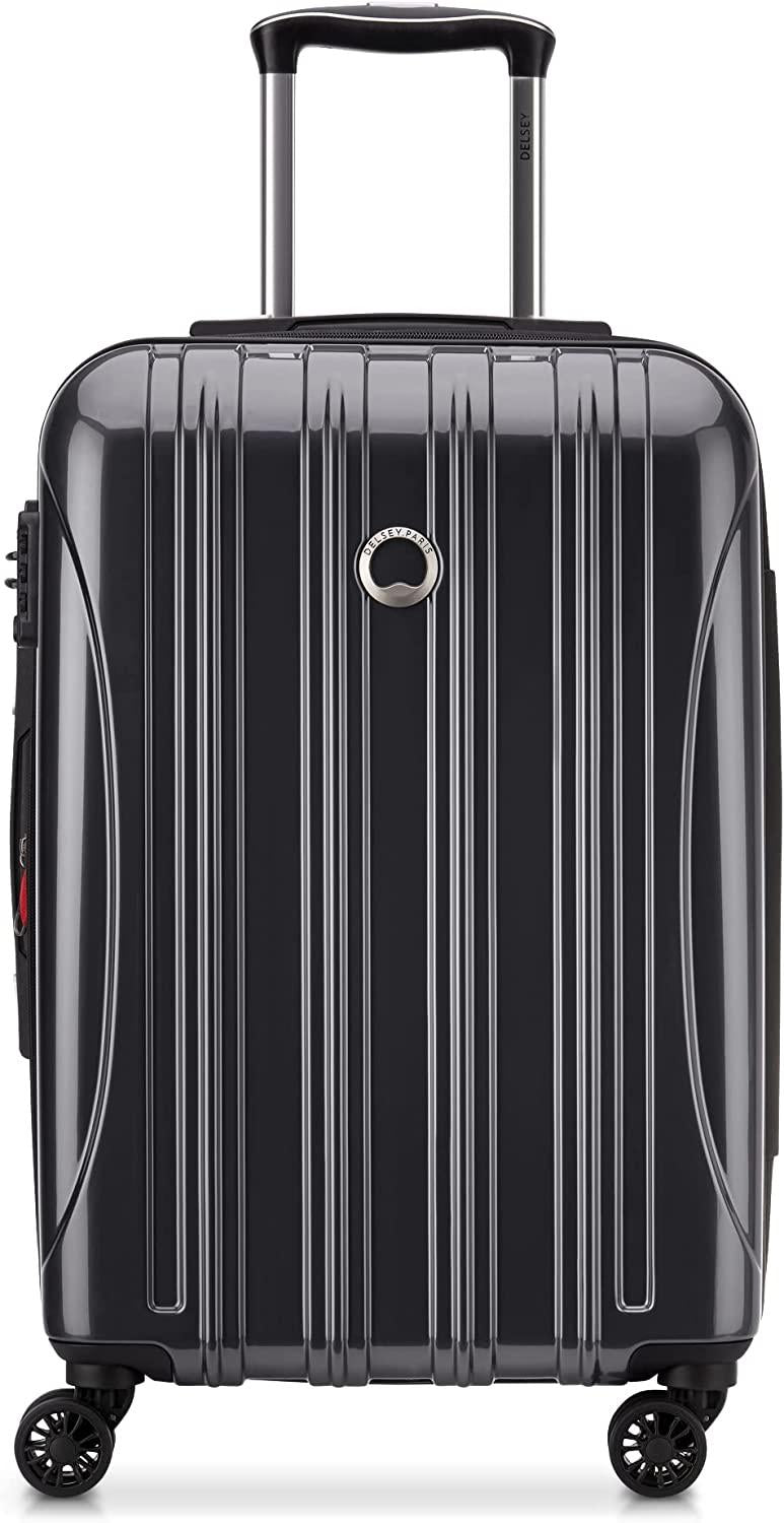 Helium Aero Hardside Expandable Luggage with Spinner Wheels, Titanium, Carry-On 21 Inch