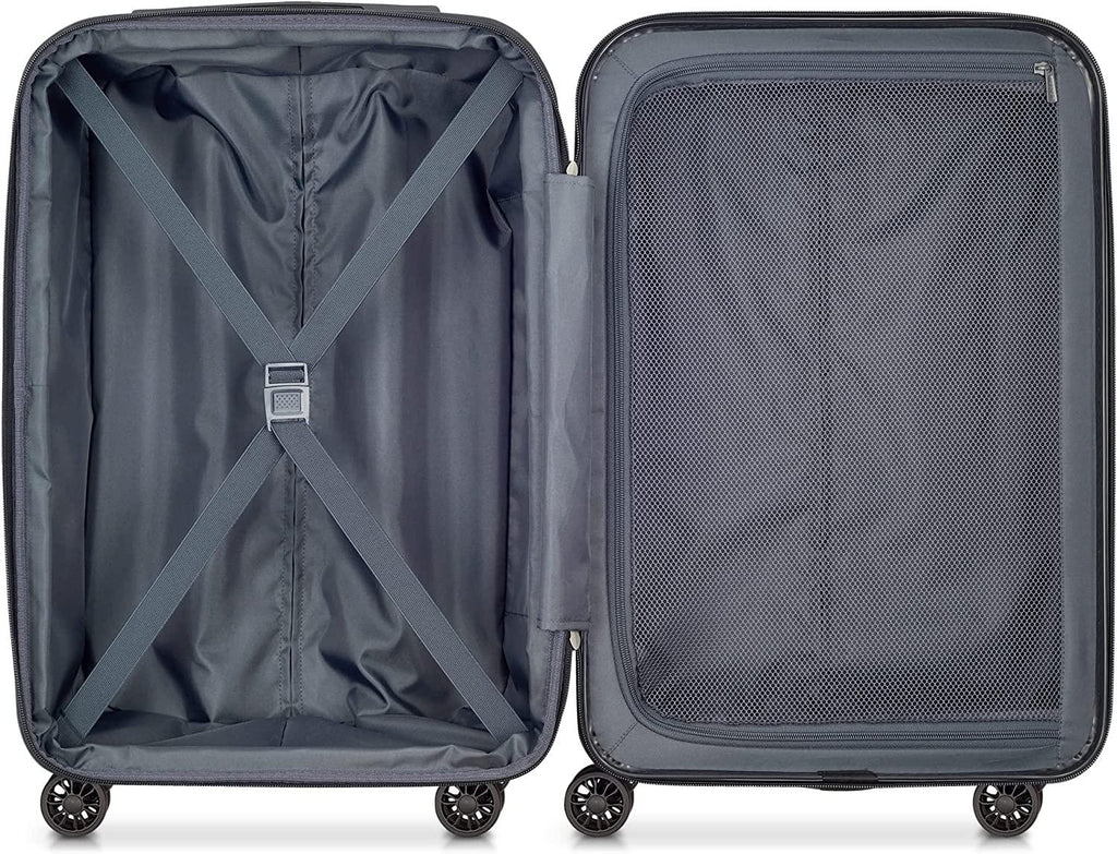 Helium Aero Hardside Expandable Luggage with Spinner Wheels, Titanium, Carry-On 21 Inch