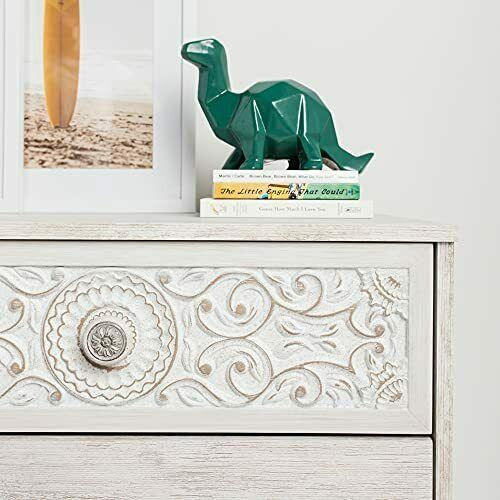 Paxberry Boho Dresser, Whitewash