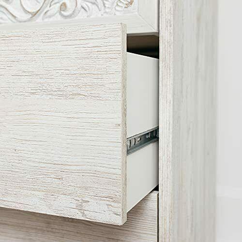 Paxberry Boho Dresser, Whitewash