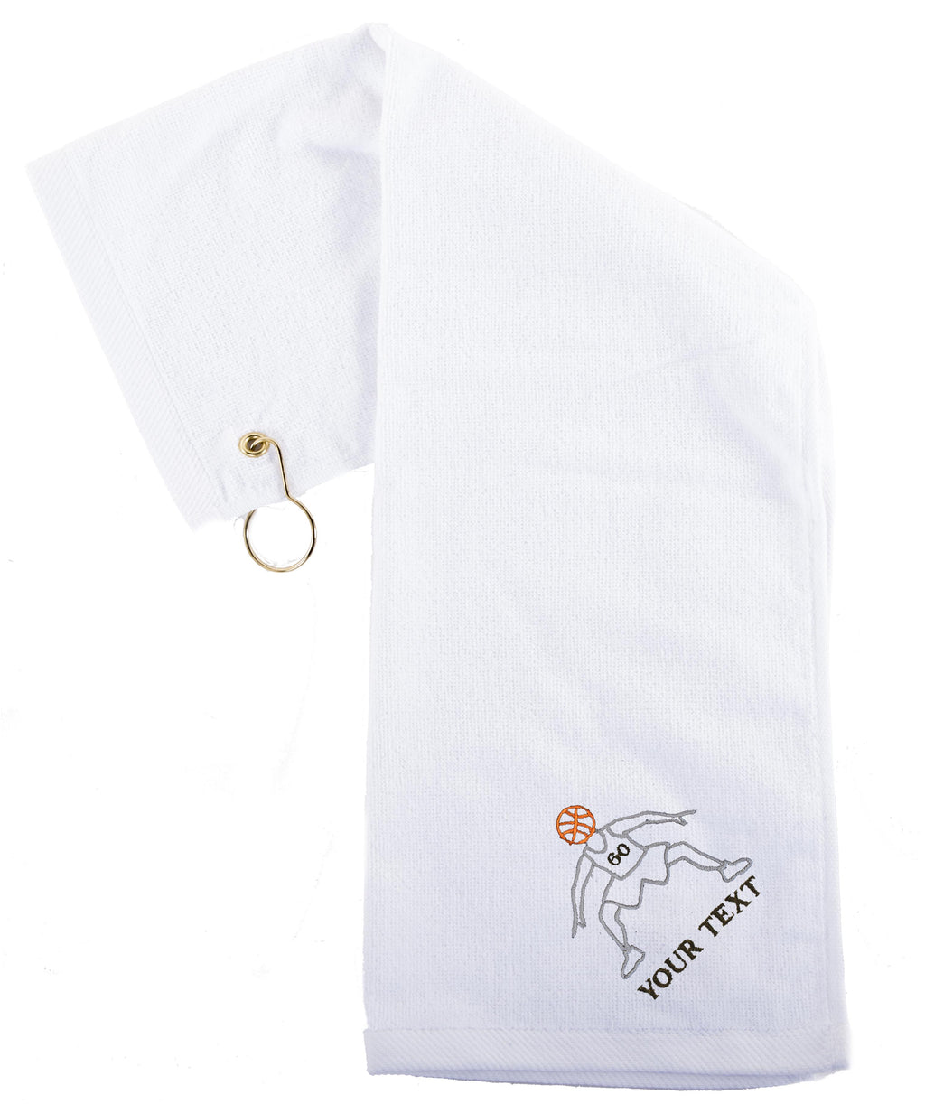 Custom Basketball Towels, Sports Towels, Personalized Basketball Towels for Teams - Defense