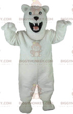 BIGGYMONKEYmascot costume polar bear, grizzly bear, creepy bear costume