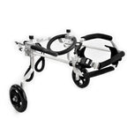 YING XS Size for Small Dog Adjustable  Steel Cart Pet Cat Dog Wheelchair Hind Leg Rehabilitation for Handicapped Dog, 2-Wheel