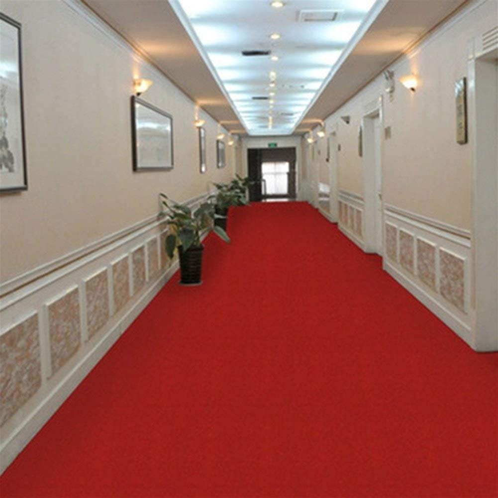 Red Carpet - Wedding Decorations Runway Rug - Christmas Party Decoration Rug - Stair Carpet - Patio Carpet - Non-Slip &amp; Wear-Resistant &amp; Non-Fading, Not Easy to Deform - Party Supplies HENGXIAO