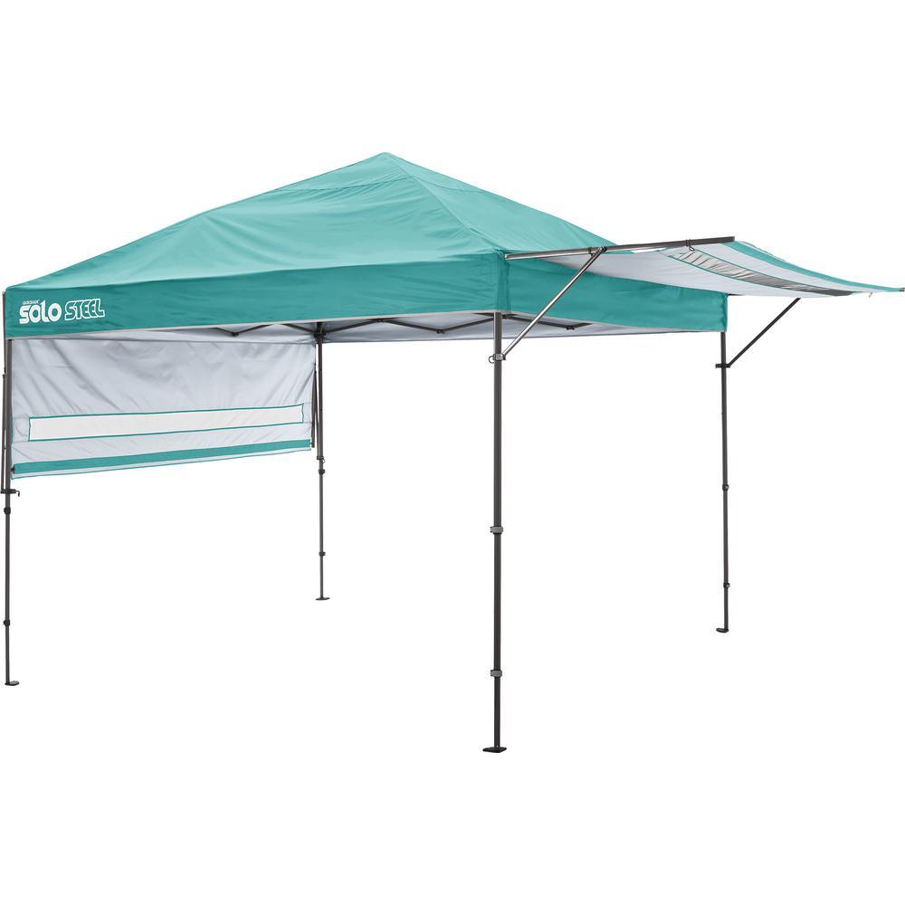 Solo170 10 ft. x 17 ft. Turquoise Straight Leg Canopy